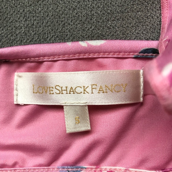 LoveShackFancy Frost Bikini Set Rosy Peaches S - Picture 3 of 9